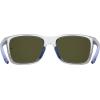 imageUnder Armour Boys Ua Hustle Jr Rectangular SunglassesCrystal ClearBlue
