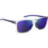 imageUnder Armour Boys Ua Hustle Jr Rectangular SunglassesCrystal ClearBlue