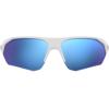 imageUnder Armour Boys Ua Playmaker Jr Wrap SunglassesMatte WhiteBlue Multi