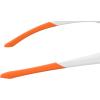 imageUnder Armour Boys Ua Playmaker Jr Wrap SunglassesWhite OrangeBlue Gradient
