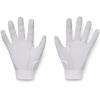imageUnder Armour Boys Youth Clean Up Baseball Gloves100 White  Halo Gray  Halo Gray