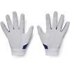 imageUnder Armour Boys Youth Clean Up Baseball Gloves102 White  Team Royal  Team Royal