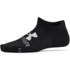 imageUnder Armour Kids Youth Essential No Show Socks 6 Pairs005 Black  Black  Mod Gray