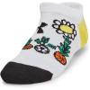 imageUnder Armour Kids Youth Essential No Show Socks 6 Pairs102 White  White  Black