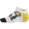 imageUnder Armour Kids Youth Essential No Show Socks 6 Pairs102 White  White  Black