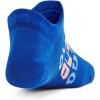 imageUnder Armour Kids Youth Essential No Show Socks 6 Pairs432 Tech Blue  Flare Orange  Nimbus Blue