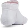 imageUnder Armour Kids Youth Essential No Show Socks 6 Pairs652 Rebel Pink  Rebel Pink  White