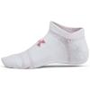 imageUnder Armour Kids Youth Essential No Show Socks 6 Pairs652 Rebel Pink  Rebel Pink  White