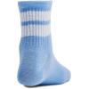 imageUnder Armour Kids Youth Essential Quarter Socks 6 Pack465 Horizon Blue  Morph Green  White