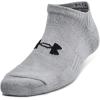 imageUnder Armour Kids Youth Training Cotton No Show Socks 6 Pairs035 Steel  White  Black