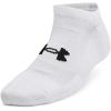 imageUnder Armour Kids Youth Training Cotton No Show Socks 6 Pairs100 White  White  Black