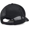 imageUnder Armour Mens Blitzing Trucker Hat002 Black  Black  Red