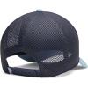 imageUnder Armour Mens Blitzing Trucker Hat418 Blue Smoke   Washed Navy