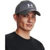 imageUnder Armour Mens Branded Lockup Adjustable Hat012 Pitch Gray   White