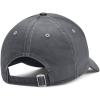 imageUnder Armour Mens Branded Lockup Adjustable Hat012 Pitch Gray   White