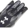 imageUnder Armour Mens F9 Nitro Football Gloves001 Black  Castlerock  Metallic Silver