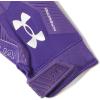 imageUnder Armour Mens F9 Nitro Football Gloves500 Purple  Purple Emerite  Metallic Silver