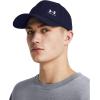 imageUnder Armour Mens Isochill ArmourVent Adjustable Hat410 Midnight Navy   Halo Gray