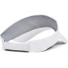imageUnder Armour Mens Isochill Launch Run Visor100 White  White  Reflective
