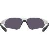 imageUnder Armour Mens Playmaker Wrap Sunglasses Matte WhiteBlack 72mm 10mm