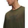 imageUnder Armour Mens Project Rock Brahma Bull Long Sleeve308 Expedition Green   Black