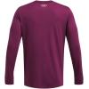 imageUnder Armour Mens Project Rock Brahma Bull Long Sleeve505 Purple Gemini   Flare Orange