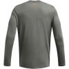 imageUnder Armour Mens Project Rock Brahma Bull Long Sleeve709 Clay Green   Team Orange