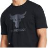 imageUnder Armour Mens Project Rock Payoff Graphic Short Sleeve T Shirt001 Black   Downpour Gray