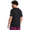 imageUnder Armour Mens Project Rock Payoff Graphic Short Sleeve T Shirt003 Black   Purple Gemini