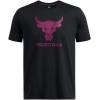imageUnder Armour Mens Project Rock Payoff Graphic Short Sleeve T Shirt003 Black   Purple Gemini