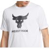 imageUnder Armour Mens Project Rock Payoff Graphic Short Sleeve T Shirt100 White   Black