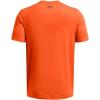 imageUnder Armour Mens Project Rock Payoff Graphic Short Sleeve T Shirt800 Team Orange   Black