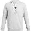 imageUnder Armour Mens Project Rock Rival Fleece Hoodie011 Mod Gray Medium Heather   Black