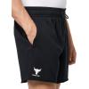 imageUnder Armour Mens Project Rock Terry Shorts002 Black   White