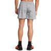 imageUnder Armour Mens Project Rock Terry Shorts011 Mod Gray Medium Heather   White