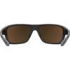 imageUnder Armour Mens UA Battle Rectangular SunglassesMatte Black BlueBlue Multi