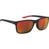 imageUnder Armour Mens Ua 0005S Rectangular SunglassesBlackRed Multi