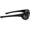 imageUnder Armour Powerbrake Wrap Sunglasses RectangularStorm Ansi Shiny Black  Gray Polarized Lens