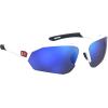 imageUnder Armour Ua 0001GS Special Shape SunglassesMatte WhiteBlue Multi