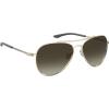 imageUnder Armour Ua 0007GS Pilot SunglassesLight GoldBrown Gradient