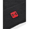 imageUnder Armour Unisex Halftime Cuff Beanie002 Black  Bolt Red  Black