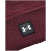 imageUnder Armour Unisex Halftime Cuff Beanie600 Dark Maroon   White