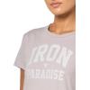 imageUnder Armour Womens Project Rock Payoff Short Sleeve T Shirt009 Gray Dawn   White