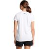imageUnder Armour Womens Project Rock Payoff Short Sleeve T Shirt100 White   Black