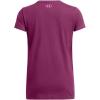 imageUnder Armour Womens Project Rock Payoff Short Sleeve T Shirt505 Purple Gemini   Vivid Magenta
