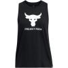 imageUnder Armour Womens Project Rock Sportstyle Tank Top001 Black   White