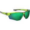 imageUnder Armour boys Ua Yard Dual Jr Wrap SunglassesCrystal GreenGreen Multilayer