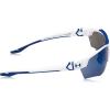 imageUnder Armour boys Ua Yard Dual Jr Wrap SunglassesMatte WhiteBlue Tuned