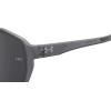imageUnder Armour mens Mens GamedayG Shield Sunglasses Shield SunglassesMatte Transparent Gray