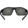 imageUnder Armour unisexadult Changeup Dual Sunglasses Wrap SunglassesGloss Black  Gray Polarized With Storm